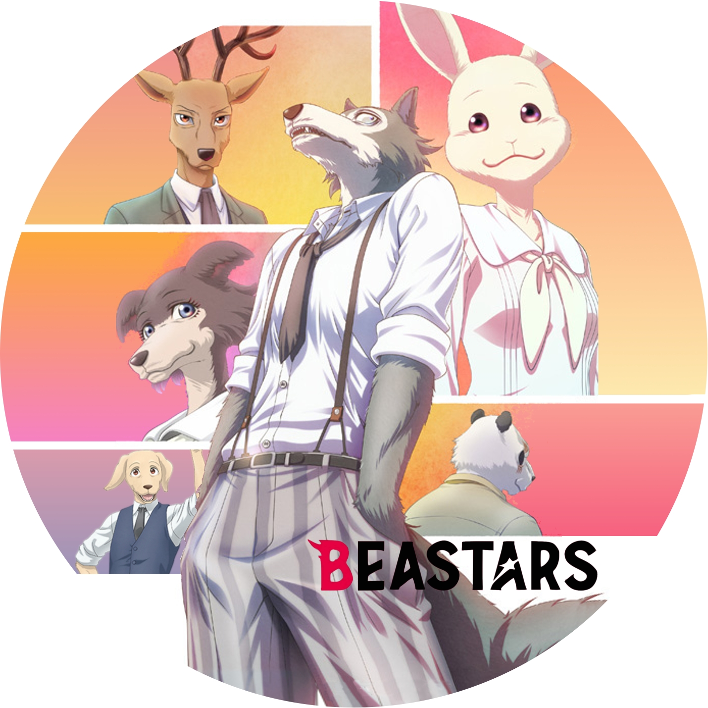 BEASTARS ビースターズ　1stシーズン　DVD vol.1・2